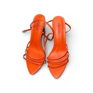 Abound Women's Vibrant Orange Heels